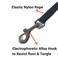 Hypeety Rabbit Kitten Harness Cat Leash for Small Animal Adjustable Soft Harness and Lead Set for Bunny Cat Little Pet Walking SChest591787 Black