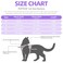 PUPTECK Cat Harness and Leash Set Escape Proof Reflective Cat Walking Harness Adjustable Soft Breathable Mesh Vest for Small Pets Purple S