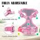Supet Cat Harness and Leash Escape Proof for Walking Adjustable Cat Vest Harness and Leash Set for Large and Small Kittens Dogs