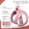 TwoEar Dog Vest Harness Reflective NoPull Pet Harness Easy Control with Breathable Mesh Soft Puppy Stepin Harness NoChoke for Outdoor Walking Training for Small Dogs CatsXS Pink