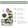 YIZHI MIAOW Yizhi Miaow Cat Harness and Leash Set for Walking Escape Proof Adjustable Cat Vest Harness Padded Stylish Cat Walking Jackets Camo Green Small