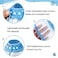 Vivifying Dog Cones for Small Dogs Adjustable 896 Inches Soft Lightweight Elizabethan Collar for Puppy and Large Cats to Stop Licking Wounds After SurgeryBlue