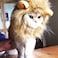 Idepet Realistic Funny Mane for Dogs Cats Lion Cat Costumes Halloween Hat for Dogs Cats