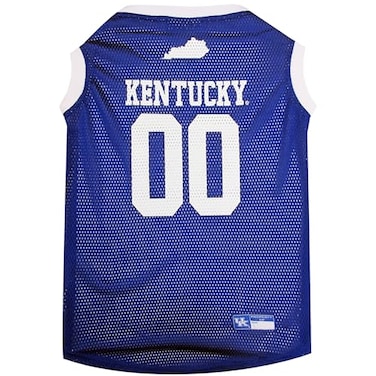 Pets First NCAA Basketball Pet Jersey KENTUCKY WILDCATS Dog Jersey XLarge