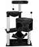 YUNIQUE Cat Tree with Cat Condo and Big Hammock Darkgrey