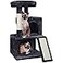 Yaheetech Cat Tree for Indoor Pets 36in Tower Condo wExtra Large Perch Scratching Posts Board Dangling Ball Play Structure for Kittens Adult Cats Graphite Gray