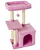 FISH&NAP FISHNAP Cute Cat Tree Kitten Cat Tower for Indoor Cat Condo Sisal Scratching Posts with Jump Platform Cat Furniture Activity Center Play House Pink