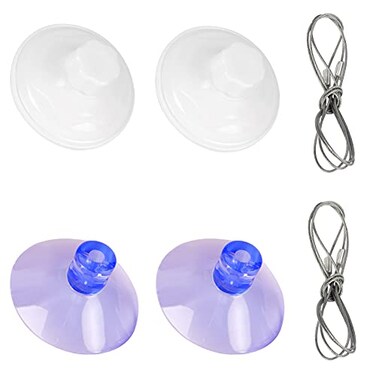 ZALALOVA Cat Window Perch Suction Cups Set of 6 for Cat Seat Hammock