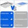 Yangbaga Stainless Steel Reusable Litter Tray Compatible with Petsafe ScoopFree SelfCleaning Litter Box Efficient Poop Collecting Design Odor Control RustProof MoneySaving Litter Box