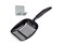 Pets First Cat Litter Scooper Ergonomic Easy Grip Design Deep Cleaning with A NonStick No Residue BuildUp Solid Aluminum Waterproof Bonus Hook 175 x 1325 x 5