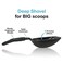 Pets First Cat Litter Scooper Ergonomic Easy Grip Design Deep Cleaning with A NonStick No Residue BuildUp Solid Aluminum Waterproof Bonus Hook 175 x 1325 x 5