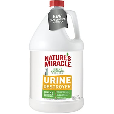 Nature's Miracle Natures Miracle Urine Destroyer Cat Urine Enzyme Cleaner Pour 128 fl oz