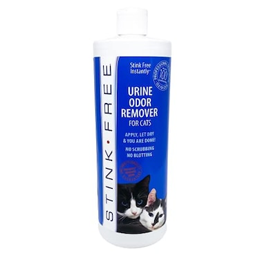 Stink Free Instantly Urine Odor Remover Eliminator for Cat Urine Neutralizer of Cat Pee Oxidized Based Urine Cleaner Solution for Carpets Rugs Mattress etc 32 oz bottle 1 Quart