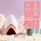 Acsist Hamster Hideout Snowy Mountain Shape Hamster Hide HouseCute Small Animal Habitat Hideaway Hut for Syrian Hamsters Mice Gerbils Rats Pink