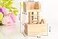 Litewoo Hamster Hideout Chewable Toys Wooden Accessories Ladder