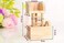 Litewoo Hamster Hideout Chewable Toys Wooden Accessories Ladder