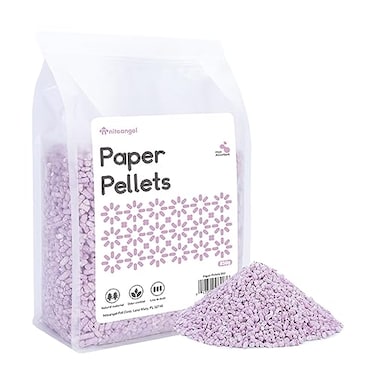 Niteangel Hamster Paper Pellets Bedding 18LB 850g Small Aninam Bedding for Syrian Dwarf Hamsters Gerbils Mice Mouse Lemming Degus or Other SmallSized Pets Purple