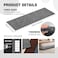 SREBAY Cat Scratch Couch Furniture Protector SelfAdhesive Cat Scratch Pad Deterrent for Furniture DIY Climbing Cat Scratcher Couch Protector from Cat Claws Scratching for Indoor with 10 Pins LightGrey