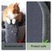 SREBAY Cat Scratch Couch Furniture Protector SelfAdhesive Cat Scratch Pad Deterrent for Furniture DIY Climbing Cat Scratcher Couch Protector from Cat Claws Scratching for Indoor with 10 Pins LightGrey
