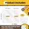Conlun Cat Scratch Furniture Protector Adhesive Couch Protector from Cat Claws Clear Furniture Protectors from Cats Scratching Medium 14x11 14x6 10 Pack 44 Pins