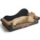 ComSaf Large Cat Scratcher Bed 26 Cat Scratching Board Cat Couch Scratcher Cardboard Durable Scratch Lounge Bed Long Lasting Scartching Pads for Indoor Cats Furniture Protector