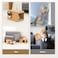 EHEYCIGA Cardboard Cat Scratcher House 17Inch Corrugated Cat Scratcher for Indoor Cats Kitten Scratching Board Pad Brown