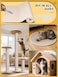 Minyii 787x158 Cat Scratch Mat Trimmable SelfAdhesive Carpet DIY Climb Cat Scratcher for Furniture Couch or Wall Protector Covering Cat Scratching Post Replacement Pads Beige