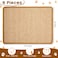 Newwiee 4 Pcs Cat Scratch Sisal Mat Cats 157 x 12 Inch Scratching Floor Pad Rug for Grinding Claws and Carpets Sofa Couch Furniture Door Protector