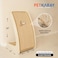 PETKARAY Cat Scratcher Sisal Cat Scratch Pad Curved Scratching Board for Indoor Kitty Floor Mounted Scratcher with Mouse Toy Catnip