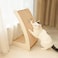 PETKARAY Cat Scratcher Sisal Cat Scratch Pad Curved Scratching Board for Indoor Kitty Floor Mounted Scratcher with Mouse Toy Catnip
