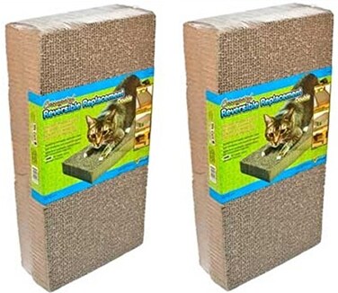 Ware Manufacturing 2 Packages CWM12003 Corrugated Replacement Scratcher Pads Double Wide 2 Pads per Package