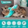 Pet Craft Supply Wiggle Pickle and Shimmy Shark Flipper Flopper Interactive Electric Realistic Flopping Wiggling Moving Fish Potent Catnip and Silvervine Cat Toy Multi 8726 All Breed Sizes