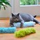 Youngever 3 Pack Cat Kicker Toys Interactive Kitty Kick Stick for Cats Puppies and Kittens Plush Fabric
