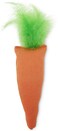Our Pets OurPets 100Percent North American Catnip Filled Carrot Cat Toy 24 Karat