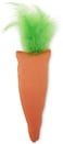 Our Pets OurPets 100Percent North American Catnip Filled Carrot Cat Toy 24 Karat