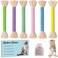 Retro Shaw Cat Toys Rope with Refillable Natural Catnip 61 in 6 Pack