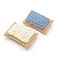 Glaciart One Wool Pop Tart Cat Toy Set with Catnip 2PCS for Interaction Boredom Relief Encourages Cats to Exercise Play Filled wOrganic Catnip to Help Sooth or Reduce Anxiety
