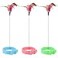 KALAMANDA Cat Collar Toy 3 Pcs Cat Feather Toy with Neck Collar Interactive Self Playing Toys with Bell for Indoor Kittens Small AnimalsPinkBlueGreen
