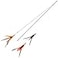 CoolCyberCats GoCat Da Bird Rod and Feather Cat Toy Handmade in The USA 3 Birds