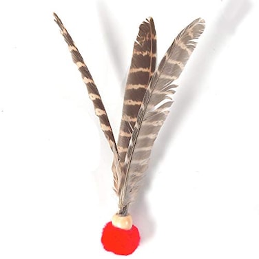 Go Cat GoCat Kitty Kopter Cat Toy Throw Toy with Feathers that Spins in the Air