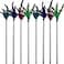CATENESS Cat Wand Toy Feather Stick Cat Toys 8 Pieces Interactive Cat Toy Feathers Wand for Indoor Cats