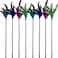 CATENESS Cat Wand Toy Feather Stick Cat Toys 8 Pieces Interactive Cat Toy Feathers Wand for Indoor Cats