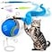 Mity rain Interactive Cat Toy Ball Speedy Cat Toys for Indoor Cats with Feather Tails for Chasing Moving Stimulation Smart Cat Toy for Enrichment Motion Activated Automatic Rolling Toys to Keep Them B