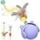 ORSDA Cat Toys for Indoor Cats New Intelligent Voice Timing Touch Control Cats Ball Simulate Mouse Sound Kitten Toy Automatic Interactive Moving Cat Toy for All Ages