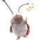 Gigwi Interactive Cricket Cat Toy Automatic Cricket Squeaky Cat Toys Play and Squeak Electronic Cricket Toy for Cats Kitten Indoor