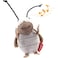 Gigwi Interactive Cricket Cat Toy Automatic Cricket Squeaky Cat Toys Play and Squeak Electronic Cricket Toy for Cats Kitten Indoor