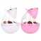 tiopeia 2Pcs Cat Treat Dispenser Toy Mouse Shape Cat Interactive Toy and Food Dispenser for Pet Increases IQ Interactive Food Dispensing