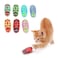 Zerodis Cat Interactive Toys 7Pcs Mini Cute Cat Playing Toy Electric Funny Interactive Toy with Battery for Cats Kitten Training Playing Chewing