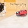 Zerodis Cat Interactive Toys 7Pcs Mini Cute Cat Playing Toy Electric Funny Interactive Toy with Battery for Cats Kitten Training Playing Chewing