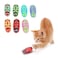 Zerodis Cat Interactive Toys 7Pcs Mini Cute Cat Playing Toy Electric Funny Interactive Toy with Battery for Cats Kitten Training Playing Chewing
